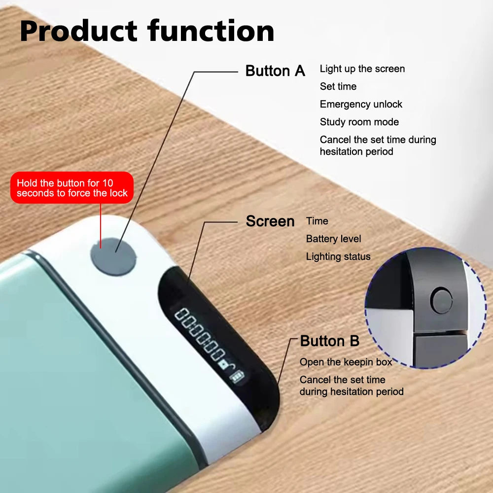 Resync Phone Lock Box — Slim Case